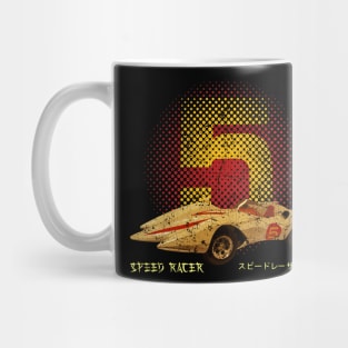 Mach 5 go go go retro Mug